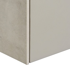 Акватон Шкаф подвесной Сохо 35 галька серая/слэйт – фотография-3